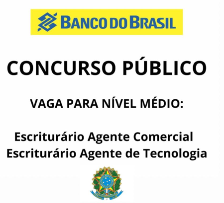 Banco do Brasil abre Concurso 2023: Confira o edital, e as vagas para cada estado….