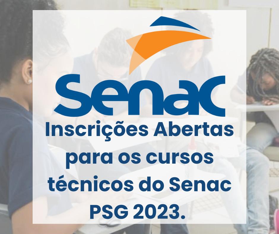 Senac Abre Inscrições Para Cursos Técnicos Gratuitos em Todo Brasil;